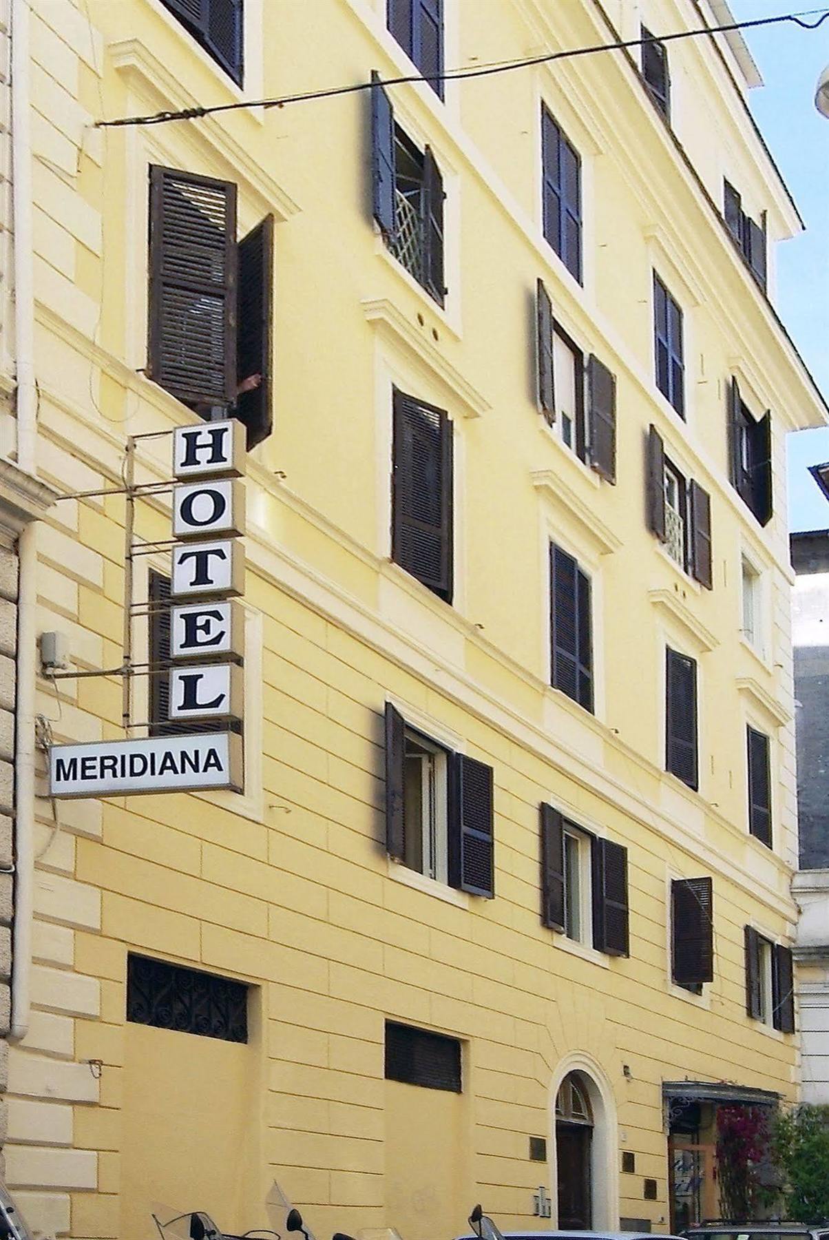 Hotel Meridiana Rom Exterior foto